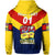 Custom Papua New Guinea Hela Wigmen Zip Hoodie Rugby Simple Style, Custom Text and Number LT8 - Polynesian Pride