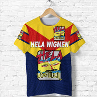 Papua New Guinea Hela Wigmen T Shirt Rugby Simple Style LT8 - Polynesian Pride