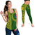 Combo Racerback Tank and Legging Cook Islands Rugby Notable Green - Polynesian Pride