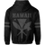 Polynesian King Kanaka Map Seal of Hawaii Hoodie Gray - Polynesian Pride