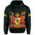 Polynesian Kanaka Maoli Royal Coat of Arms Hawaii Hoodie Green - Polynesian Pride