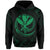 Polynesian Kanaka Shaka Map of Hawaii Hoodie Green - Polynesian Pride