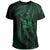 Hawaii King Polynesian T Shirt Durk Style Green - Polynesian Pride