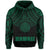 Polynesian Volleyball Hawaii Hoodie Green - Polynesian Pride