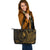 Yap Leather Tote - Wings Style - Polynesian Pride