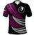 Yap Custom Polo Shirt Wave Pattern Alternating Purple Color Unisex Purple - Polynesian Pride