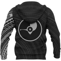 Yap Hoodie Yap Flag Polynesian Tattoo Style Special - Polynesian Pride