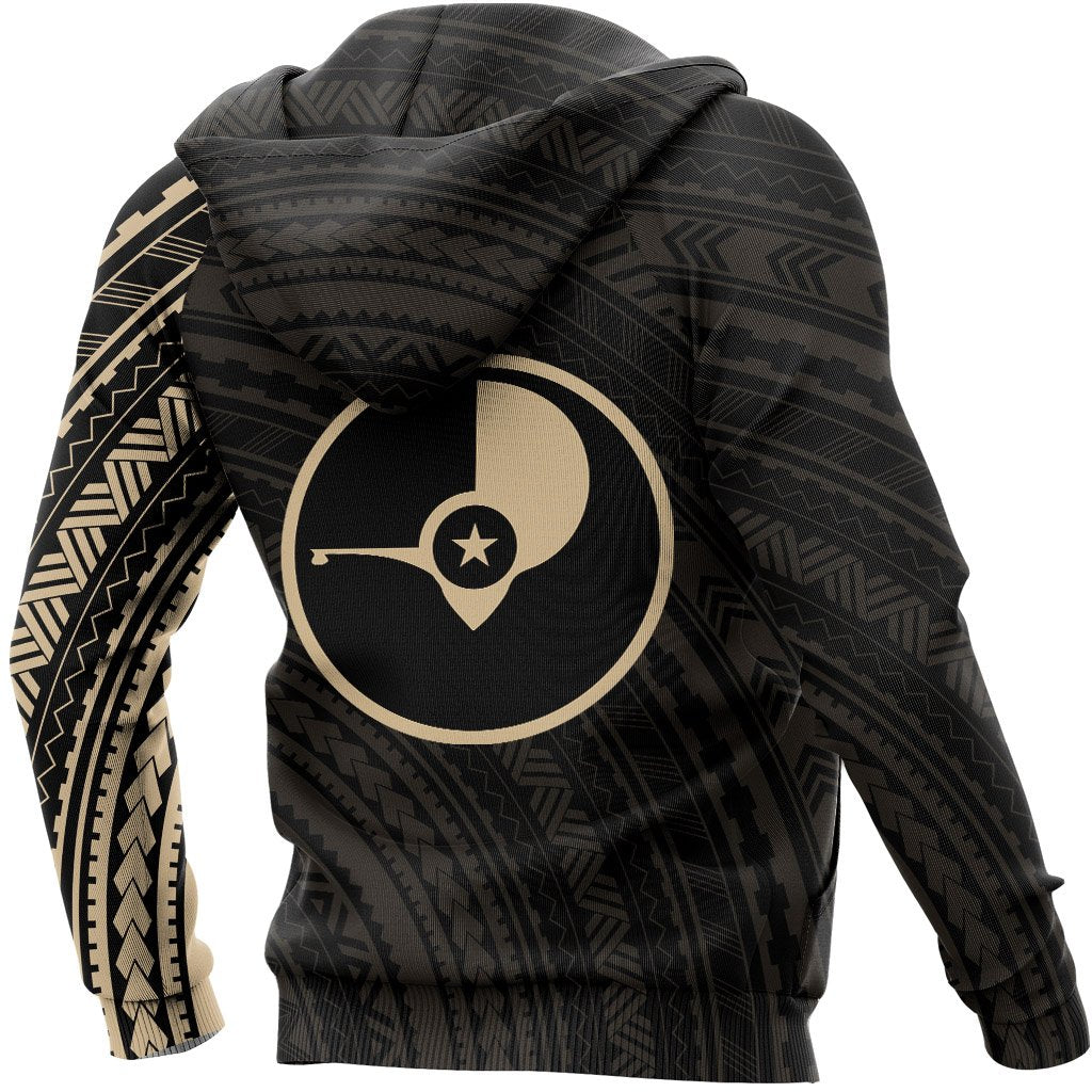 Yap Hoodie Yap Flag Polynesian Tattoo Style Version 2.0 - Polynesian Pride