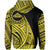 Hawaii Mauna Kea Polynesian Hoodie Tatoo Style Yellow - Polynesian Pride