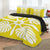 Hawaiian Royal Pattern Quilt Bed Set - Yellow - I3 Style - AH - Polynesian Pride