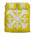 Hawaiian Royal Pattern Quilt Bed Set - Yellow - F3 Style - AH Yellow - Polynesian Pride