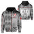 Custom Tonga Rugby Zip Hoodie Impressive Version Black Custom Text and Number Unisex Black - Polynesian Pride