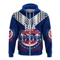 Toa Samoa Rugby Hoodie Siva Tau Jersey LT6 - Polynesian Pride