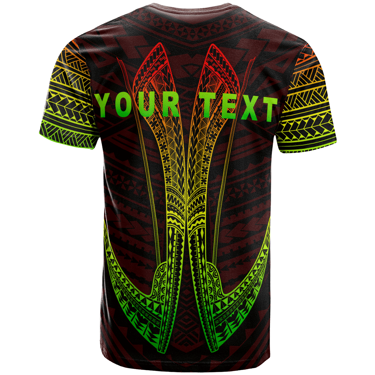 Marshall Islands Custom T Shirt Fish Hook Ver2 - Polynesian Pride