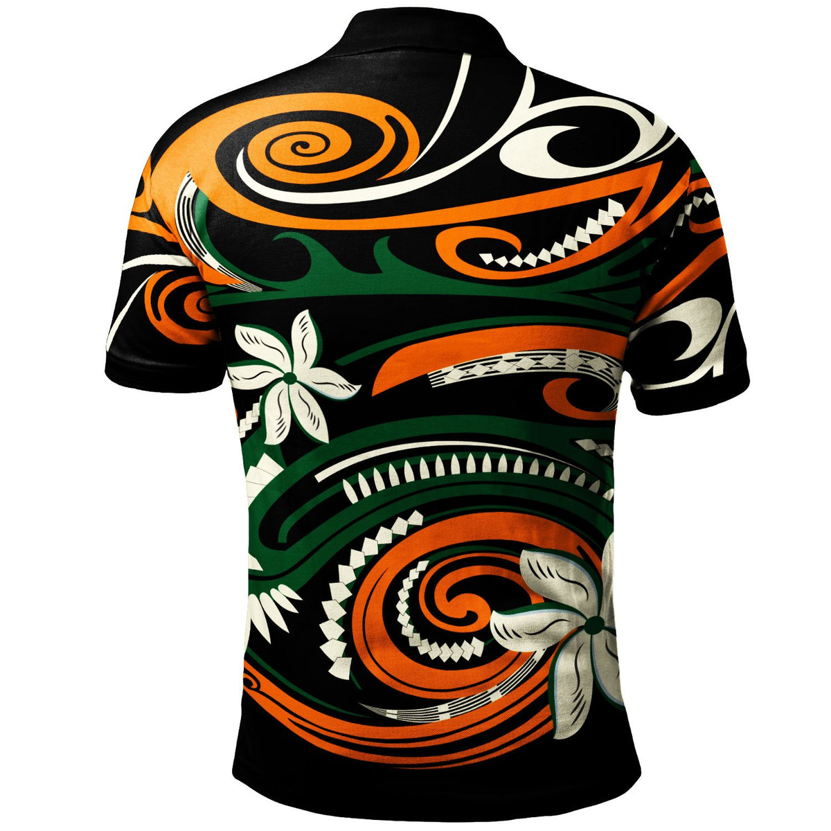 Papua Polo Shirt Vortex Style - Polynesian Pride