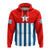 West Papua Zip Hoodie Morning Star Flag LT4 - Polynesian Pride