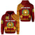 Tonga Vavau High School Zip Hoodie Simple Style Maroon LT8 Unisex Maroon - Polynesian Pride