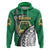 Custom Saineha Tonga Zip Hoodie Polynesian Style Special Class of LT16 - Polynesian Pride