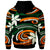 Papua New Guinea Zip Hoodie Vortex Style - Polynesian Pride