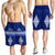 Old Boys of Tupou College Men Shorts 155th Anniversary LT13 Blue - Polynesian Pride